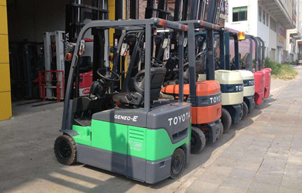 日本二手叉车入口广州清关